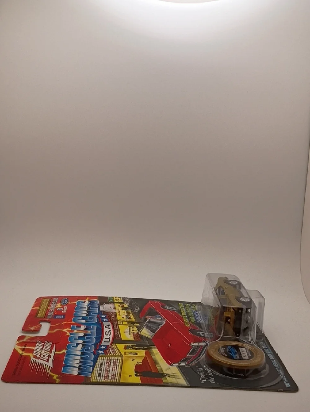 1995 Johnny Lightning Muscle Cars USA Series 5 Die-Cast 1972 Nova SS Gold!